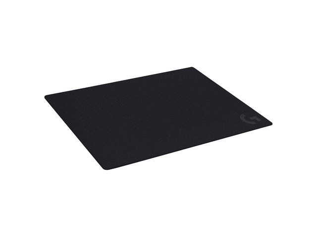 G640 Large Cloth Gaming Mouse Pad (600x460x3) - Black Optimized for gaming sensors, moderate surface friction