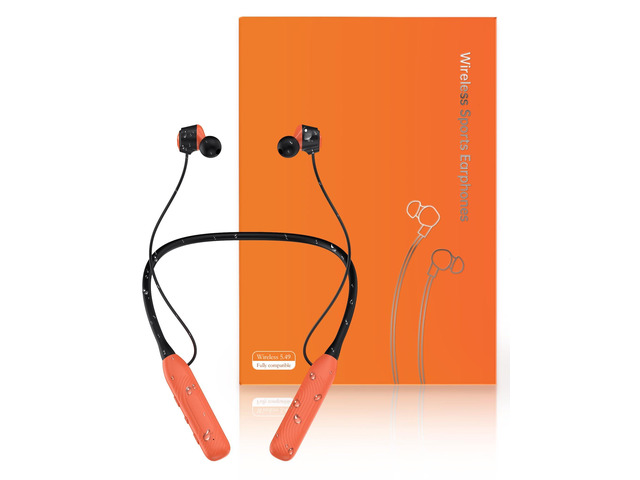 Neckband Bluetooth Headphones, 1000H Extra Battery Life Magnetic Earbuds Noise Cancelling, 80H Playtime Running Headphones Around Neck with Mic,...