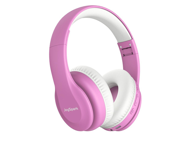 Kids Bluetooth Headphones Over-Ear, 60Hrs, Built-in Mic-Pink 85/94dB Volume Limited, Bluetooth 5.3, Stereo Sound, Lightweight Kids Wireless...