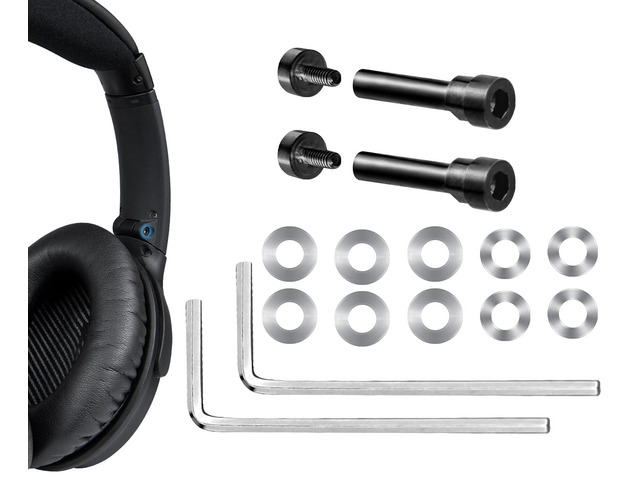 Metal Swivel Pins Replacement Parts Kit for Bose QuietComfort 35/QC35/QC35 II/QC45/QuietComfort SE (QC SE)/Quiet Comfort Wireless Headphones, Hinge...