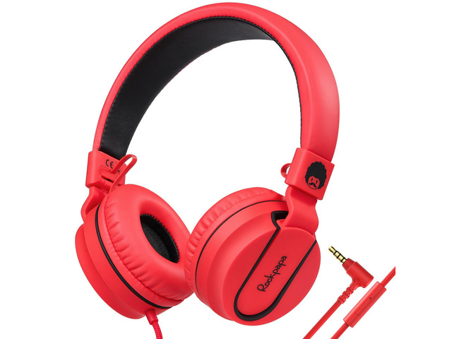 950 Wired Headphones for Kids Girls Boys for School Classroom with Microphone, On-Ear Foldable Corded Headphones with Jack 3.5mm for Laptop...