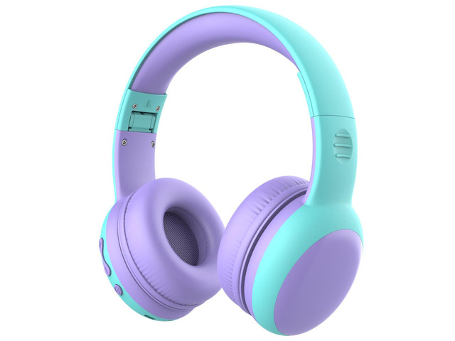 Kids Bluetooth Headphones, Over-Ear Toddler Headphones with Microphone, 85dB/94dB Volume Limited, 68H Playtime, Bluetooth 6.0, Portable Kids...