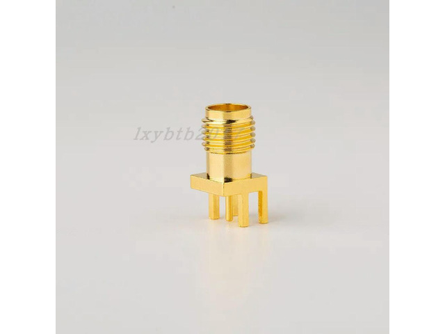SMA-KHD9 partial foot 2mm pitch straight female base PCB solder plate SMA-KEF side mount base SMA-KE radio frequency head