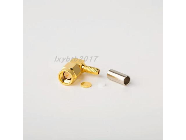 SSMA-JW3 SYV-50-2-1 inner screw inner pin with RG174 wire SSMA-C-JW-1.5 crimp RG316