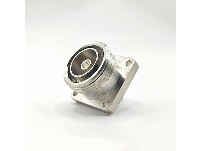 L29-KFD-M4 Four-hole flange DIN-KFD welded plate 32 × 32MM RF chassis female seat 7/16-KFD-M4