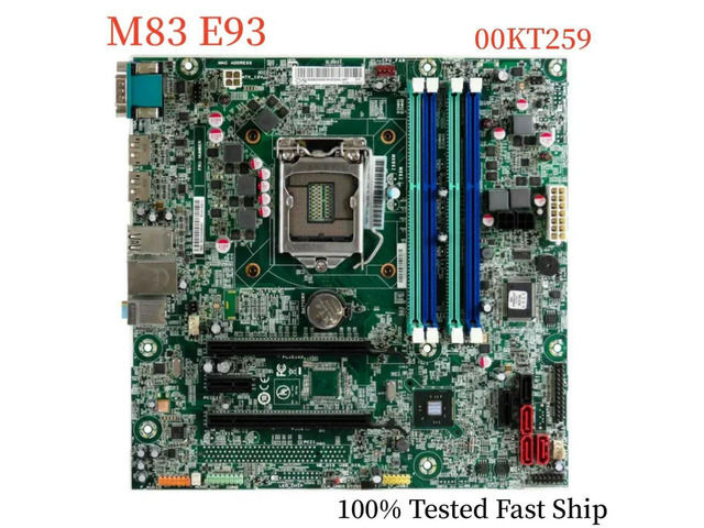 IS8XM REV:1.0 For ThinkCentre M83 E93 Motherboard FRU:00KT259 LGA1150 DDR3 Mainboard 100% Tested Fast Ship