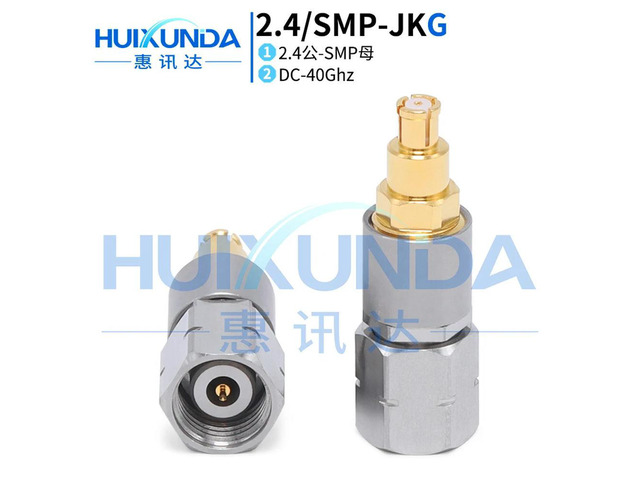 2.4MM/SMP-JKG Millimeter Wave 40G Test Stage Adapter 2.4 Rotary SMP Female SMP/2.4MM-KJG