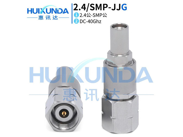 2.4MM/SMP-JJG Millimeter Wave 40G Test Stage Adapter 2.4 Rotation SMP Male SMP/2.4MM-JJG