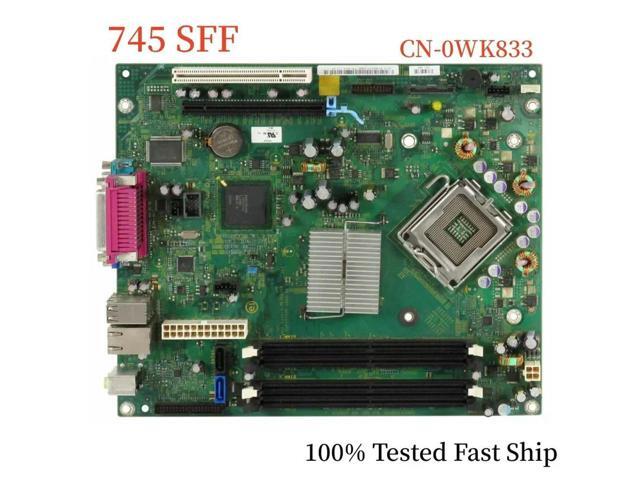 CN-0WK833 For Optiplex 745 Motherboard 0WK833 WK833 LGA775 DDR2 Mainboard 100% Tested Fast Ship