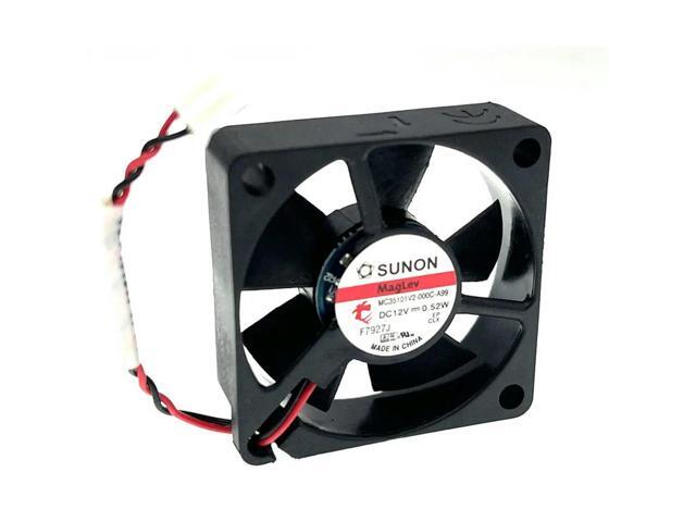 35mm 12V Mute Fan for MC35101V2-000C-A99 MC35101V2-0000-A99 0.52W 7500RPM 6.5CFM 35X35X10mm Mini Micro Cooling Fan