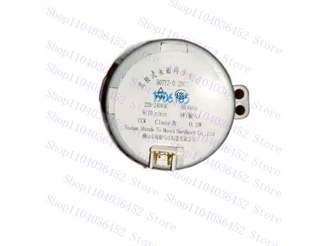 1PCS for Heater Claw Pole Permanent Magnet Synchronous Motor 50TYZ-0.2B02 220V-240VAC 8/10 r/min
