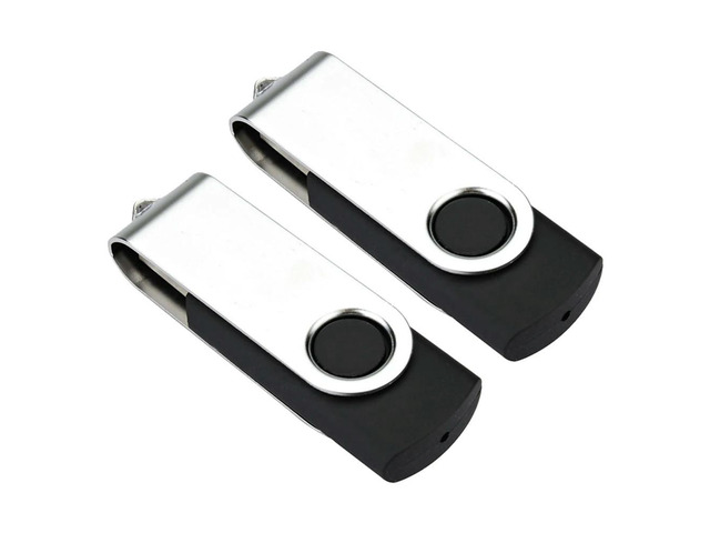 2X 128MB USB 2.0 Flash Drive Memory Stick Data Thumb U Disk Device Color:Black