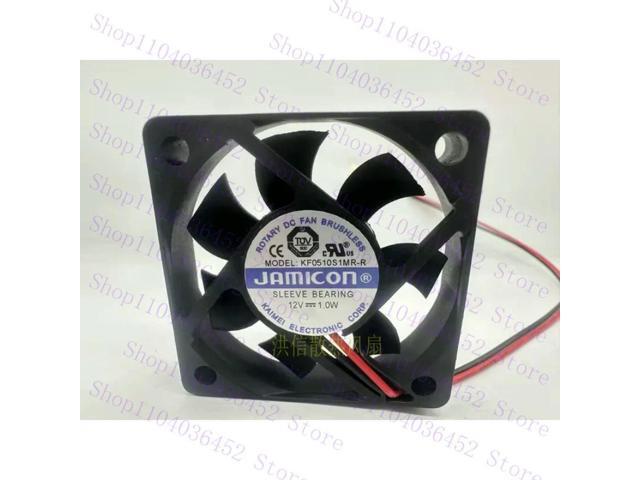 for JAMICON KF0510S1MR-R DC 12V 1.0W 50x50x10mm 2-Wire Server Cooling Fan