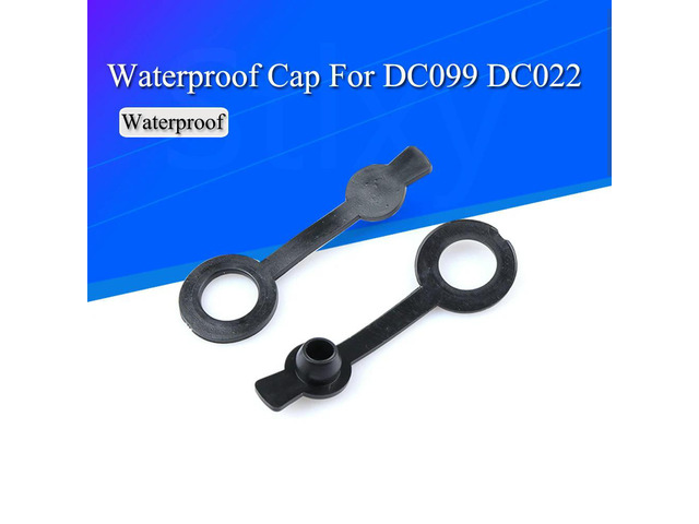 10PCS /LOT Waterproof cap DC099 5.5 mm x 2.1mm DC Power Jack Socket Female 11MM 5.5*2.1 5.5*2.5MM Waterproof
