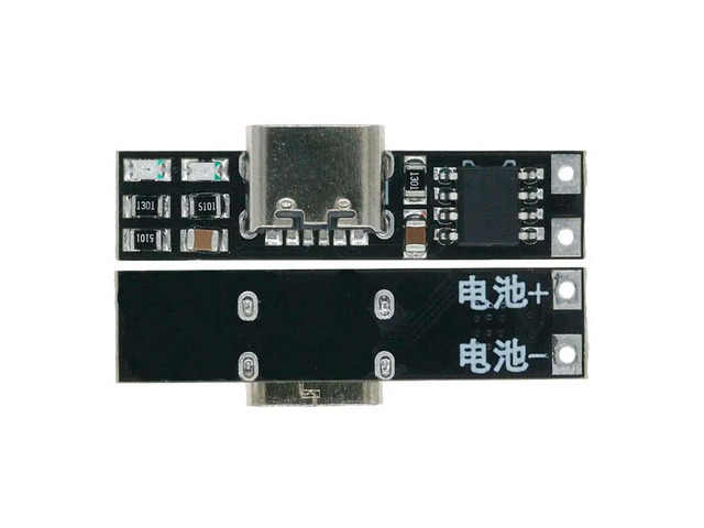 3.7V ultra-narrow ultra-small ternary lithium charging board 1A 4.2V charger module Type-C interface