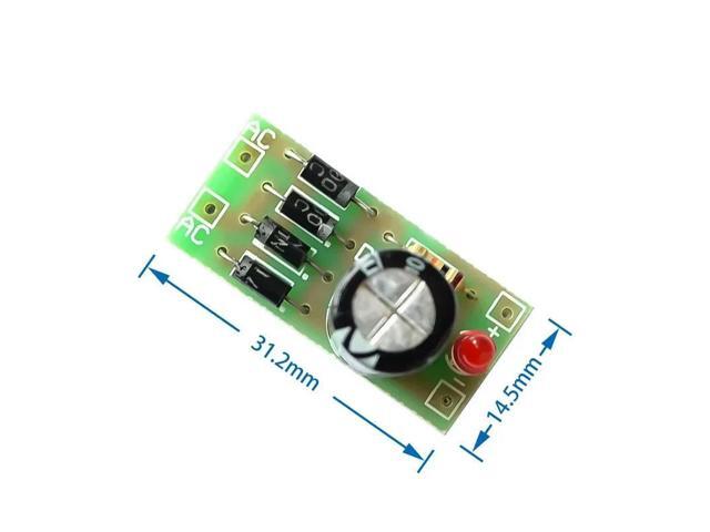 AC to DC power conversion module 1N4007 full bridge rectifier filter 12V 1A AC DC converter