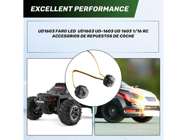 UD1603 Headlight LED Light For UDIRC UD1603 UD-1603 UD 1603 1/16 RC Car Spare Parts Accessories