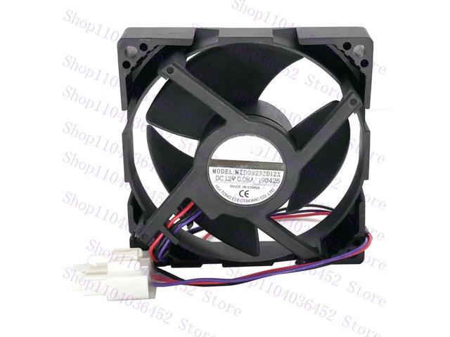 for Refrigeration Cooling Fan HTD09232D12X 12V 0.08A
