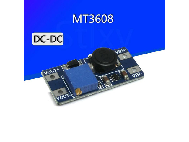 MT3608 DC-DC Step Up Converter Booster Power Supply Module Boost Step-up Board MAX output 28V 2A