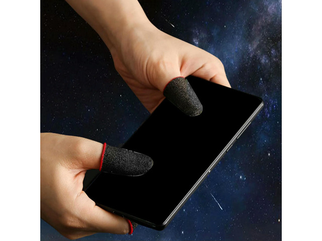 20Pcs Finger Sweat Proof Gaming Sleeves Waterproof Gaming Sleeves Thumbs Finger Sleeve Game Controller Finger Cover