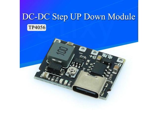 Type-C USB 3.7V 4.2V 1A 5W Lithium Li-ion Charger Board DC-DC Step Up Boost Module TP4056 DIY Kit Parts