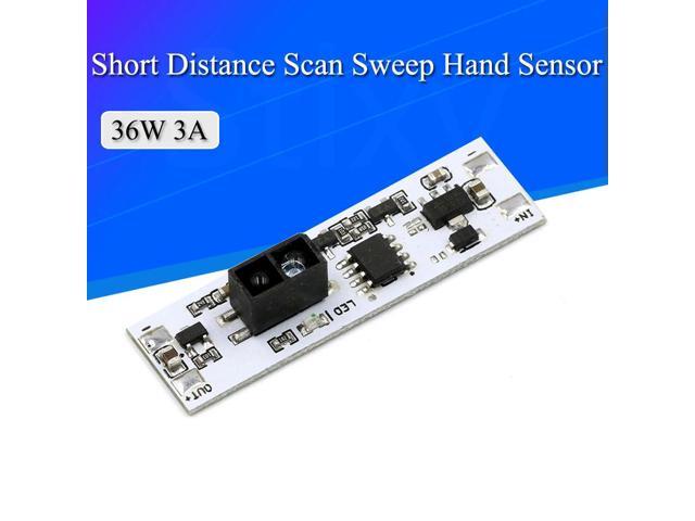 Short Distance Scan Sensor Sweep Hand Sensor Switch Module 36W 3A Constant Voltage for Auto Home Compatible SW V20