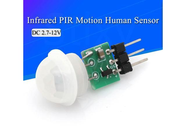 Mini IR Pyroelectric Infrared PIR Motion Human Sensor Automatic Detector Module AM312 Sensor DC 2.7 to 12V