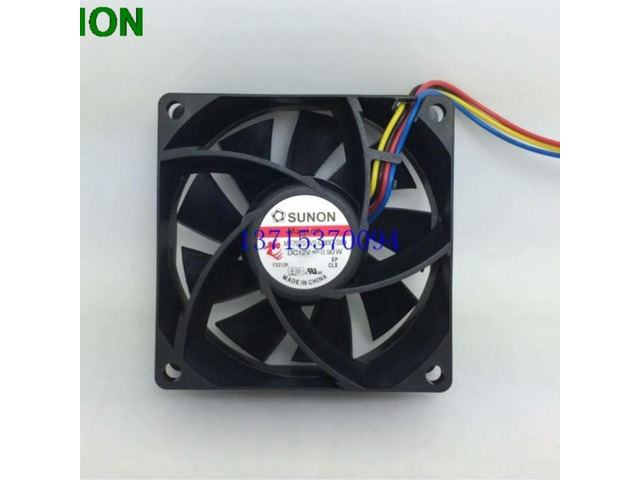 For MF70251V2-Q00C-S99 7025 7CM 70*70*25 mm DC 12V 4-pin 0.90A PWM cooling fan