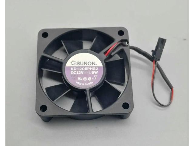 KD1206PHS2 For 6015 12V 1.9W Mute Amplifier Cooling Fan