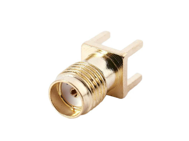 20X SMA Female Jack Solder PCB Mount Straight RF Connector Gold