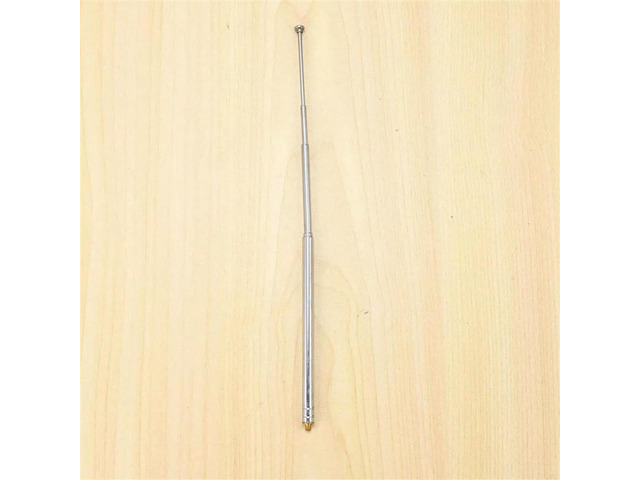 6X RC Model Car 5 Silver 5 Section 3 Mm External Threaded Expansion Antenna