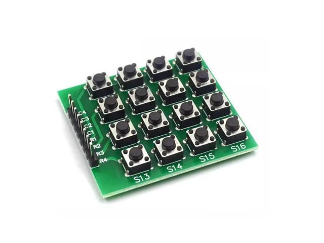 4x4 Matrix 16 Keypad Keyboard Module 16 Button Mcu for
