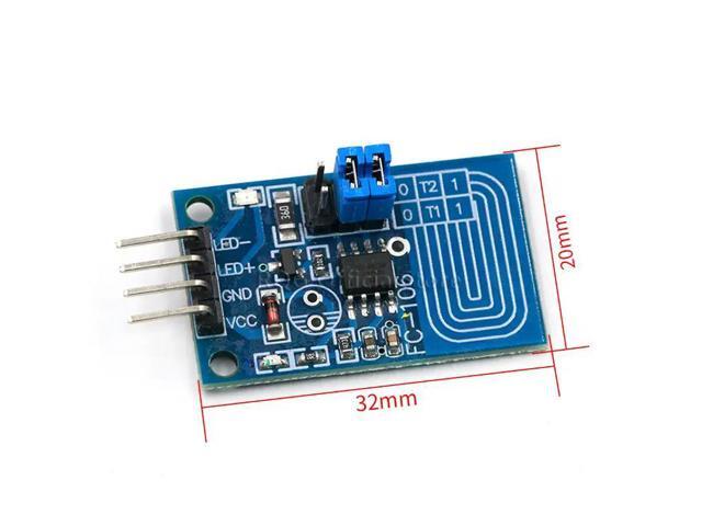 Electronics Capacitive touch dimmer Constant pressure stepless dimming PWM control panel type LED dimmer switch module