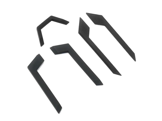 Black Set of D-Shell Rubber Feet Strips For TUF Gaming F15 FX506 FX506LU