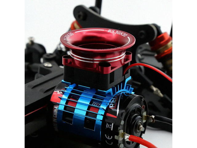 30X30 Cooling Fan Cover Air Cooling Channel For 540 550 3650 Motor/ESC Heatsink 1/10 1/8 Sakura D3 D4 HSP HPI RC Car