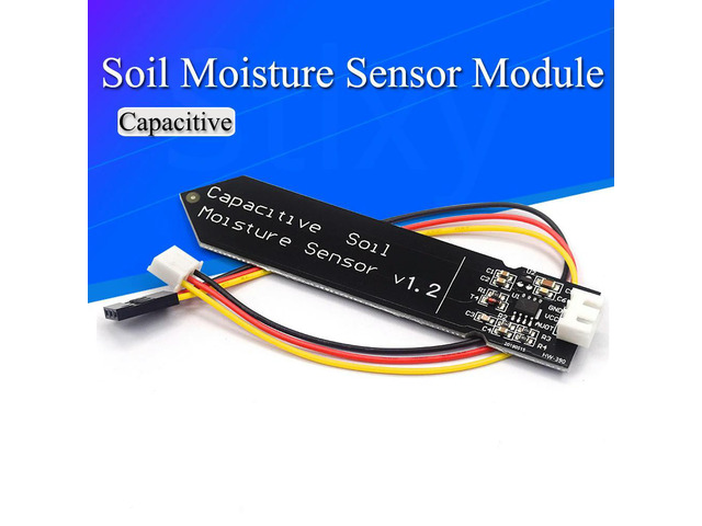 Capacitive soil moisture sensor module Corrosion Resistant wide voltage wire Analog Capacitive Soil Moisture Sensor V1.2