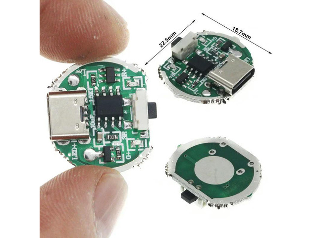 Two speed drive board flashlight accessories circuit board with switch charging integrated board suitable for 10watt light beads