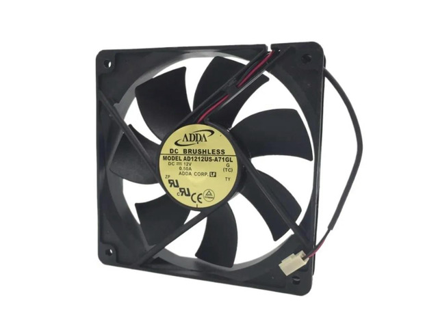 FOR ADDA 12V 0.50A 12CM AD1212US-A71GL 12025 air volume chassis fan cooling fan