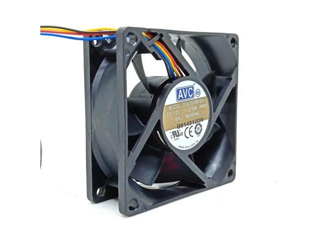 7025 70mm PC CPU Case Cooling Fan ds07025b12u 12V PWM Large Air Volume Chassis FanS 70X70X25mm