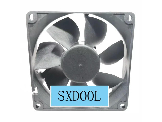 1PCS 80mm 8cm Case Fan for T & T 8025H12S 8025 12V 0.24A 3-wire CPI Ultra Silent Chassis Cooling