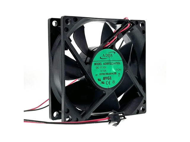 80mm Mute Fan AD0812LX-A70GL 80mm 12V Silent PC Computer Cooling Fan 8cm,80X80X25mm 1900RPM 22DBA,for ADDA Cooler