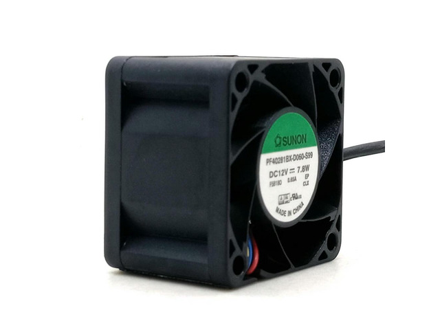 pf40281bx-d060-s99 For 4028 40X40X28mm DC 12V high speed fan 4cm chassis power PWM fan 17600RPM 24.9CFM