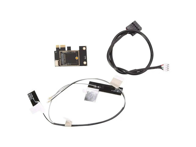 M.2 Adapter M2 NGFF Key A E To Pci Express PCI-E 1X NGFF Support 2230 Network Card For AX200 9260AC 8265AC