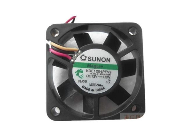 2pcs 40mm Fan For fan KDE1204PFV2 4CM 40*40*10 mm 4010 12V 1.2W Axial Cooling Fan