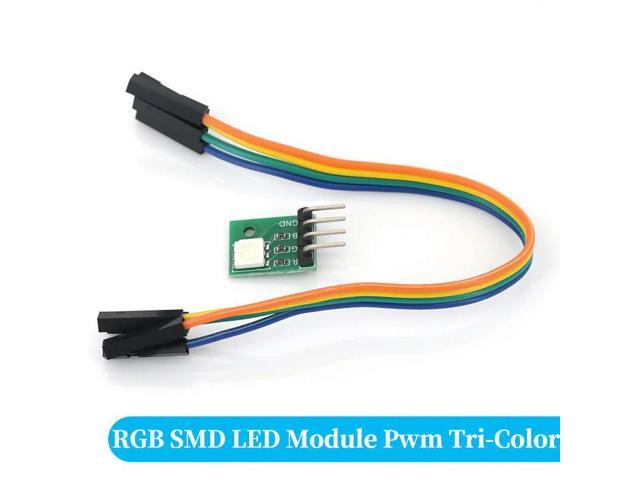 RGB LED 3 Colour RGB SMD LED Module 5050 full color Pwm tri-color LED 3.3V-5V For MCU