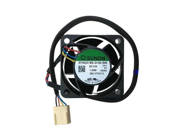 for EF40201BX-Q160-S99 4020 4CM DC 12V Dual Ball Bearing PWM Cooling Fan, 9100RPM High Speed
