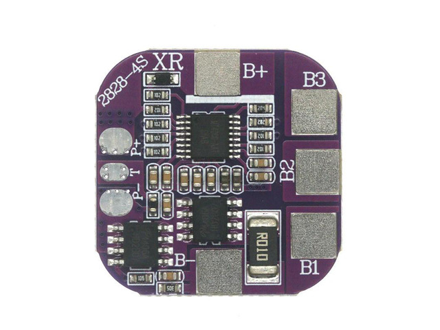 BMS 4S 5A 14500 Lithium Pack Charge Board 14.8V Overcharge/Overdischarge/Short Circuit Protection For Solar Street Light