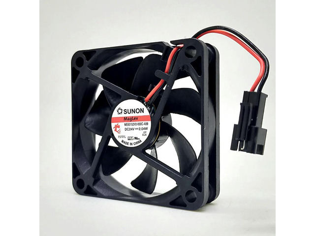 For me60152v2-000c-a99 6015 DC 24V 2.04W magnetic suspension mute fan 6cm ultra thin fan 5400RPM