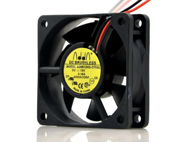60mm 6cm Axial Case Fan For PCs Servers Network Devices ADDA AD0612HS-C70GL 12V DC Cooling