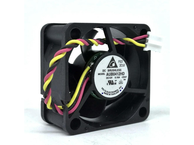 40mm fan 40X40X20 mm For Delta aub0412hd mute fan 4cm 4020 DC 12V 0.16A 3-Pin computer chassis power cooling fan